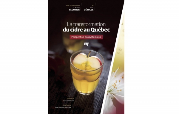 Un Prix Gourmand Awards pour le livre «La transformation du cidre au Québec»