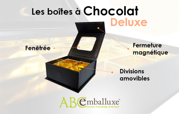 Le produit de la semaine, présenté par ABC Emballuxe – les boîtes à chocolats Deluxe